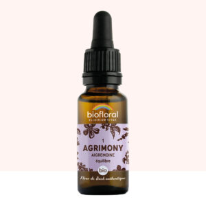 Fleur de Bach n°01 Agrimony – Aigremoine – Bio Demeter – Biofloral – 20 ml