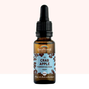 Fleur de Bach n°10 Crab Apple – Pommier Sauvage – Bio Demeter – Biofloral – 20 ml