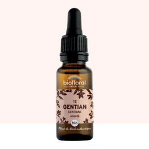 Fleur de Bach n°12 Gentian – Gentiane – Bio Demeter – Biofloral – 20 ml