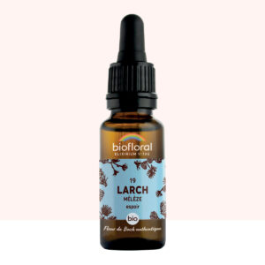 Fleur de Bach n°19 Larch – Mélèze – Bio Demeter – Biofloral – 20 ml