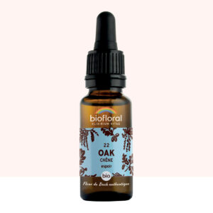 Fleur de Bach n°22 Oak – Chêne – Bio Demeter – Biofloral – 20 ml