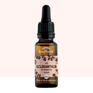 Fleur de Bach n°28 Scleranthus – Scléranthe – Bio Demeter – Biofloral – 20 ml