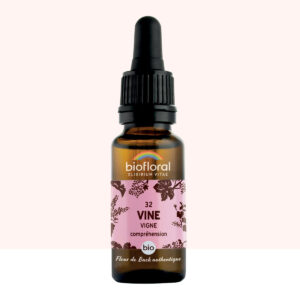 Fleur de Bach n°32 Vine – Vigne – Bio Demeter – Biofloral – 20 ml