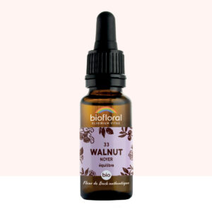 Fleur de Bach n°33 Walnut – Noyer – Bio Demeter – Biofloral – 20 ml