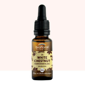 Fleur de Bach n°35 White Chestnut – Marronnier Blanc – Bio Demeter – Biofloral – 20 ml