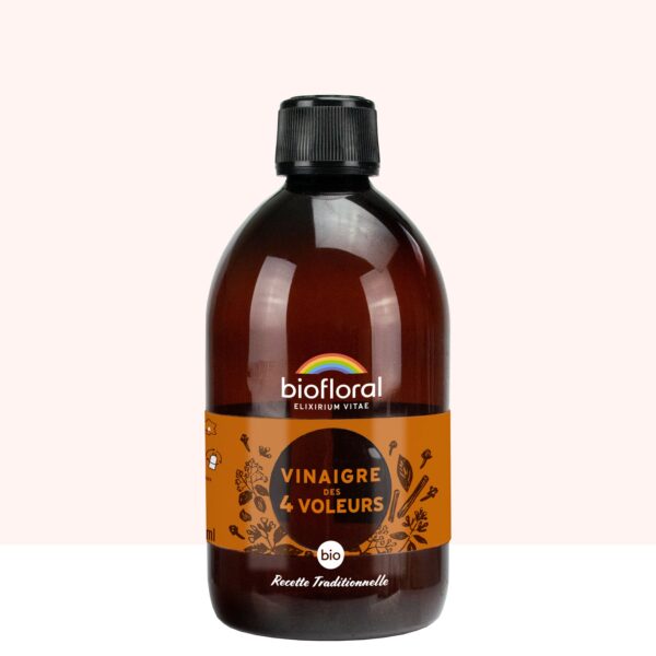 Vinaigre des 4 Voleurs – Bio – Biofloral – 500 ml