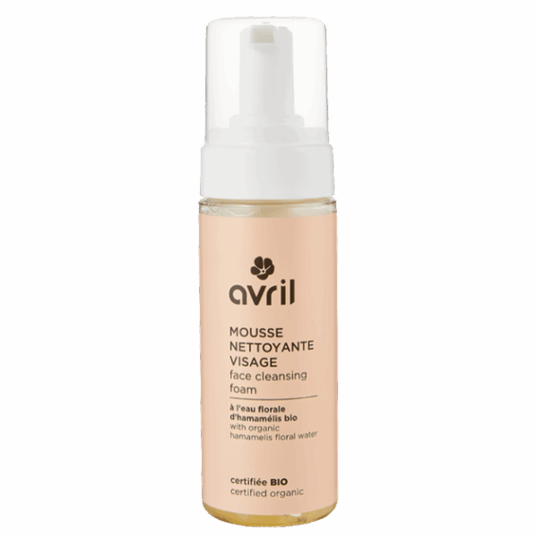 Mousse Nettoyante Visage Avril – 150 ml