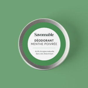 Déodorant en pot - Menthe Poivrée (Savonnable)